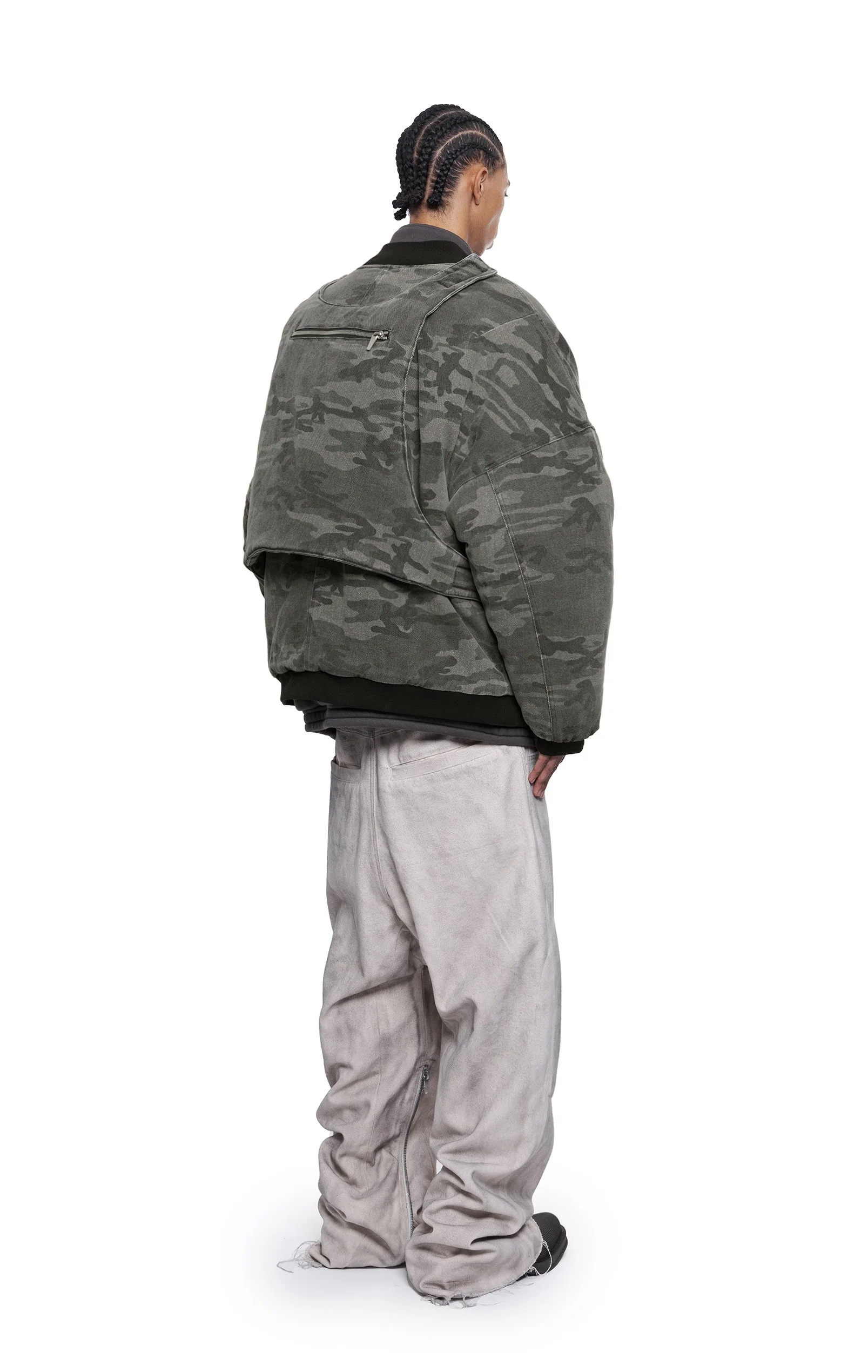 ARNODEFRANCE - CAMO BOMBER JACKET | ARNODEFRANCE - Industrial